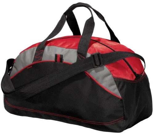 Duffel Bag Israel holy-Port & Company - Improved Small Contrast Duffel, Red