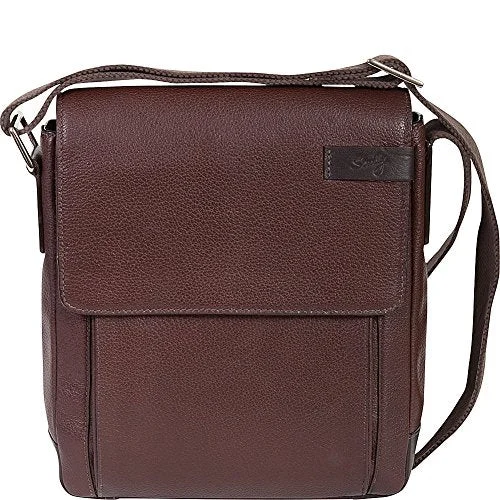 Scully Sierra Leather Shoulder Tote Workbag (Brown)