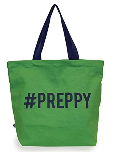 Sloane Ranger #Preppy Canvas Tote Bag