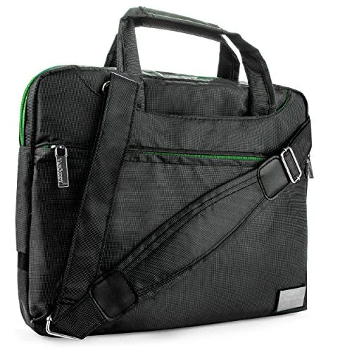 Briefcase with dry seams-Vangoddy Nineo 3-In-1 Hybrid Messenger Bag + Briefcase + Sleeve Carrying System For 11.6 To 13.5