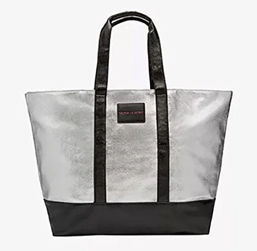 Victoria Secret Women'S Tote Bag Silver Silber