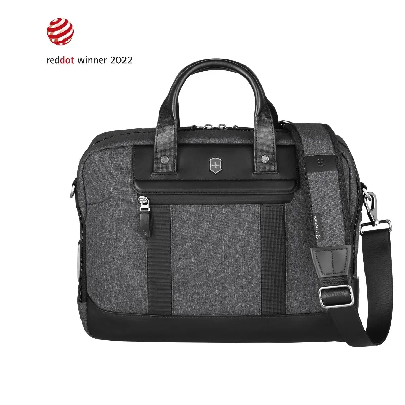 Briefcase with sleek finishes-Victorinox Swiss Army Architecture Urban2 Briefcase