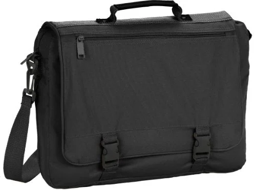 Briefcase with work essentials-Zuzify Expandable Briefcase. Vn0037 Os Black