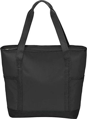 Zuzify Go-Getter Tote Bag. Tb0341 Os Black / Black