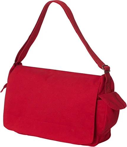 Messenger bag for eco jaunts-Zuzify Peach Skin Messenger Bag. Yb0798 Os Red